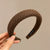 Women's Casual Simple Style Solid Color Yarn Hair Band