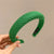 Women's Casual Simple Style Solid Color Yarn Hair Band