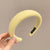 Women's Casual Simple Style Solid Color Yarn Hair Band