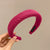 Women's Casual Simple Style Solid Color Yarn Hair Band