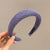 Women's Casual Simple Style Solid Color Yarn Hair Band