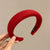 Women's Casual Simple Style Solid Color Yarn Hair Band