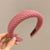 Women's Casual Simple Style Solid Color Yarn Hair Band