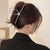 Women's Casual Simple Style Star Solid Color Alloy Metal Hollow Out Hair Clip Hairpin Hair Claws