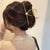 Women's Casual Simple Style Star Solid Color Alloy Metal Hollow Out Hair Clip Hairpin Hair Claws