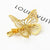 Women's Casual Simple Style Streetwear Butterfly Alloy Plating Hair Clip