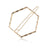 Women's Casual Simple Style Streetwear Geometric Star Alloy Plating Hair Clip