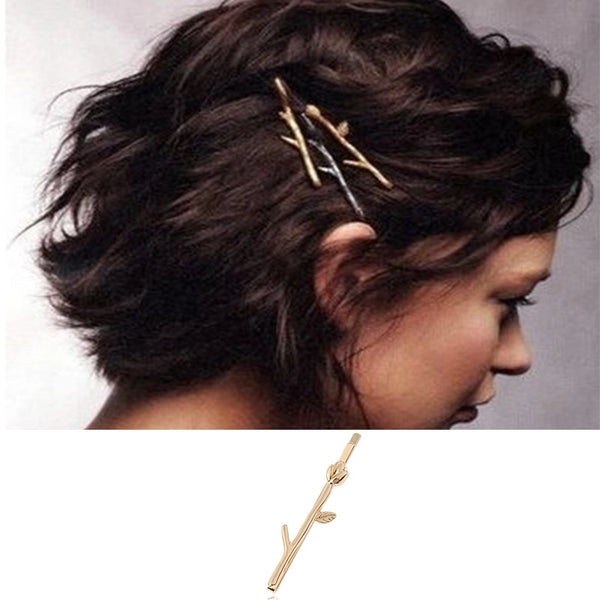 Women's Casual Simple Style Streetwear Leaf Alloy Hair Clip