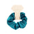 Women's Casual Minimalist Streetwear Solid Color Satin Rib-Knit Hair Tie