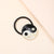 Women's Casual Simple Style Tai Chi Acetic Acid Sheets Plating Hair Tie Hair Claws