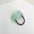 Women's Casual Simple Style U Shape Elastic Band Resin Hair Tie