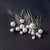 Women's Casual Simple Style U Shape Metal Plating Inlay Pearl Hairpin