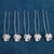 Women's Casual Simple Style U Shape Metal Plating Inlay Pearl Hairpin