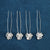 Women's Casual Simple Style U Shape Metal Plating Inlay Pearl Hairpin