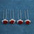 Women's Casual Simple Style U Shape Metal Plating Inlay Pearl Hairpin