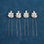 Women's Casual Simple Style U Shape Metal Plating Inlay Pearl Hairpin