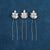 Women's Casual Simple Style U Shape Metal Plating Inlay Pearl Hairpin