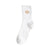 Women's Casual Solid Color Cotton Crew Socks A Pair