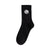 Women's Casual Solid Color Cotton Crew Socks A Pair