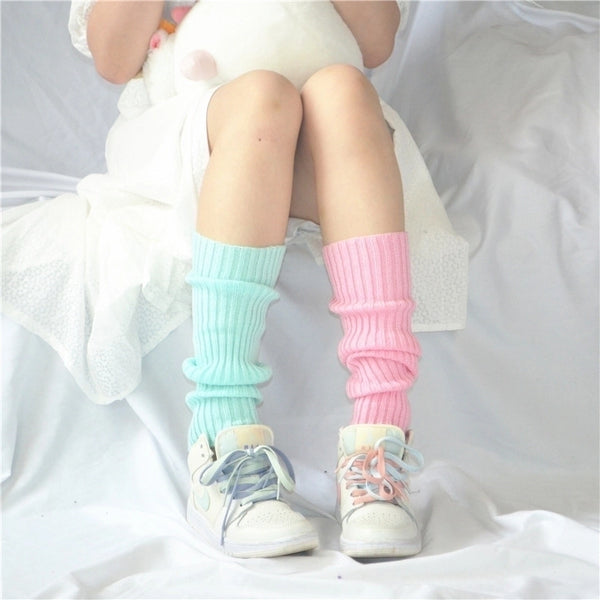 Women's Casual Solid Color Polyacrylonitrile Fiber Ankle Socks