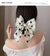 Women's Casual Streetwear Bow Knot Gauze Hair Clip