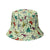 Women's Casual Streetwear Fruit Flat Eaves Bucket Hat