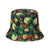 Women's Casual Streetwear Fruit Flat Eaves Bucket Hat