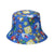 Women's Casual Streetwear Fruit Flat Eaves Bucket Hat