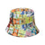 Women's Casual Streetwear Fruit Flat Eaves Bucket Hat