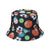 Women's Casual Streetwear Fruit Flat Eaves Bucket Hat