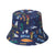 Women's Casual Streetwear Fruit Flat Eaves Bucket Hat