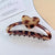 Women's Casual Streetwear Heart Shape Arylic Handmade Hair Claws