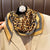 Women's Casual Streetwear Leopard Satin Silk Scarf