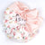 Women's Casual Sweet Flower Cloth Pearl Hair Tie