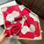 Women's Casual Sweet Letter Stripe Flower Satin Printing Silk Scarf