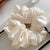 Women's Casual Sweet Simple Style Solid Color Cloth Rib-Knit Hair Tie