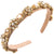 Women's Casual Vacation Classic Style Color Block Alloy Glass Inlay Glass Hair Band