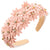 Women's Casual Vacation Classic Style Flower Alloy Cloth Plating Inlay Rhinestones Hair Band