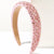 Women's Casual Vacation Classic Style Geometric Beaded Alloy Cloth Beaded Sequins Beads Hair Band