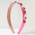 Women's Casual Vacation Classic Style Round Alloy Inlay Glass Pearl Hair Band