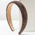 Women's Casual Vacation Classic Style Round Alloy Inlay Rhinestones Hair Band