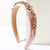 Women's Casual Vacation Classic Style Water Droplets Alloy Cloth Inlay Rhinestones Glass Hair Band