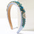 Women's Casual Vacation Classic Style Water Droplets Alloy Cloth Inlay Rhinestones Glass Hair Band