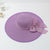 Women's Casual Vacation Solid Color Big Eaves Straw Hat