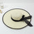 Women's Casual Vacation Solid Color Big Eaves Straw Hat