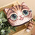 Women's Cat Polyester Ornament Zipper Kids Wallets