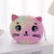 Women's Cat Polyester Zipper Kids Wallets