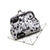 Women's Cat Pu Leather Buckle Coin Purses