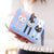 Women's Cat Pu Leather Zipper Coin Purses