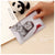 Women's Cat Pu Leather Zipper Coin Purses